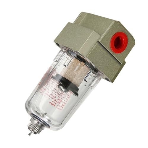 AF2000-02 1/4 Luftpumpenkompressorfilter Pneumatischer Universal-Ölauffangbehälter Kann Verunreinigungen Wasserabscheider Komprimiert(AF w BT802) von LYLNV