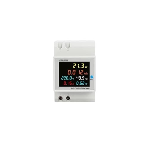 D52-2066 Einphasen-Haushaltszähler Elektrischer Schienen-Multifunktionszähler LCD-Anzeige 380 V(300Vex-CT circuitBox) von LYLNV