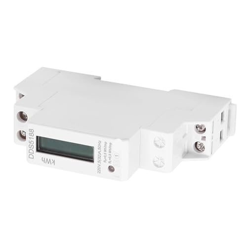 DDS5188 Digital LCD 220 V einphasiger Din-Schienen-Stromzähler 5–32 A elektronischer KWh-Zähler von LYLNV