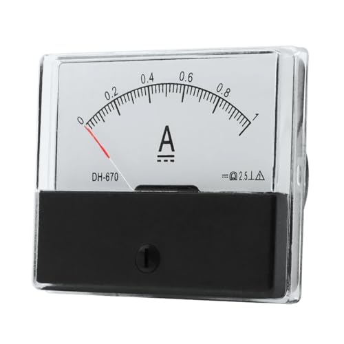 DH670 Stromamperemeter Analog 1A 2A 3A 5A 10A 20A 50A 150A DC Amperemeter Amperemeter(5A) von LYLNV