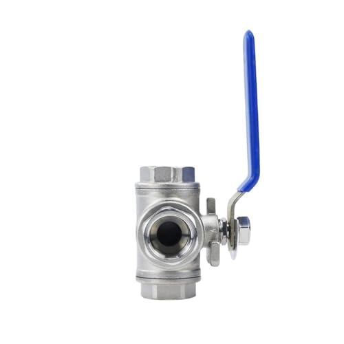 DN10 DN15 DN20 DN25 DN32 DN50 304 BSPT Außengewinde 3/Drei-Wege-Kugelhahn T/L Typ 1/4" 3/8" 1/2" 3/4" 1" 1-1/4"(DN25,L type) von LYLNV