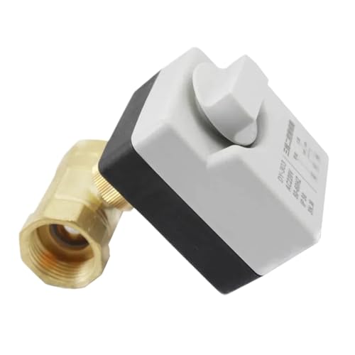 Einstellbarer elektrischer Kugelhahn aus Messing mit elektrischem Betätigungsschalter AC220V for Klimaanlagen-Steuerungssysteme(DN20) von LYLNV