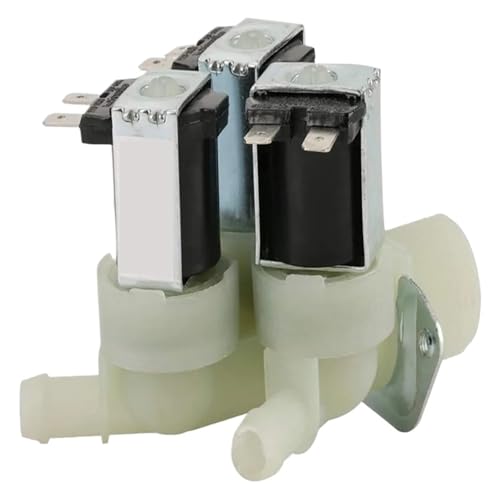 Elektrisches Magnetventil, 3-Wege-Wassereinlass, N/C normal geschlossen, 220 V, G3/4(DC12V) von LYLNV