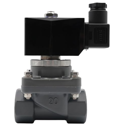 Korrosionsbeständiges, normalerweise geschlossenes Magnetventil aus UPVC/CPVC, DN15–50, Korrosionsschutz, energiesparendes elektrisches Magnetventil, 0,1–6 bar(1-1/2",G_AC 220V_UPVC) von LYLNV