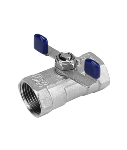 Kugelhahn-Schmetterlings-Kugelhahn-Wasserschalter, einteiliger Leitungswasser-Schmetterlingsgriff-Ventil-Echappement(304DN8) von LYLNV