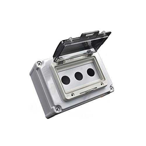 M22 Drei Löcher Outdoor IP67 Push Button Junction Box Control Verteilung Manuelle Schraube Installation 1Pcs M22 Drei Löcher Outdoor IP67 Push Button Junction Box Control Verteilung Manuelle Schraube Installation 1Pcs von LYLNV
