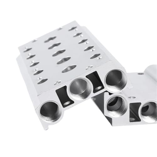 Magnetventil basis 4V210-08 verteiler 100M200M-2F3F4F5F6F7F8F9F10F position ventil platte(200M-3F 3 Positions) von LYLNV