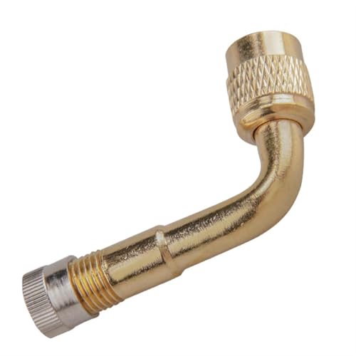 Motorrad 45 90 135 Grad Winkel gebogener Ventiladapter Reifenschlauch Ventilverlängerungsadapter for LKW Auto Moto Fahrrad(Style B) von LYLNV