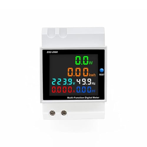 Spannung Strom Leistungsmesser AC Monitor Einphasiger Haushalt Intelligente KWH Stromzähler Volt AMP 100A von LYLNV