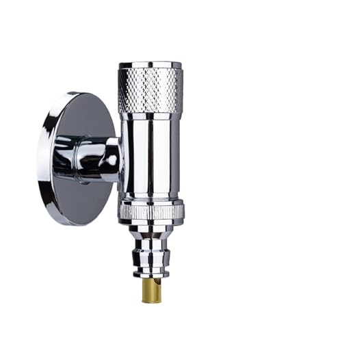 Ventileinsatz, spezielles Eckventil for Waschmaschinen, kann Wasser automatisch stoppen, verchromt von LYLNV