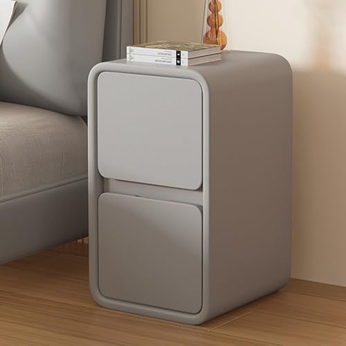 LYLXSF 2 Schublade Nachttisch, Elegante Schlafzimmermöbel, kleine Kommode, für Schlafzimmer, Wohnzimmer von LYLXSF