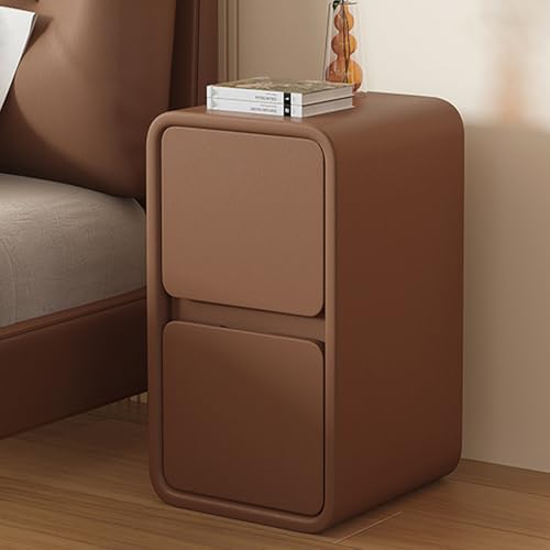 LYLXSF 2 Schublade Nachttisch, Elegante Schlafzimmermöbel, kleine Kommode, für Schlafzimmer, Wohnzimmer von LYLXSF