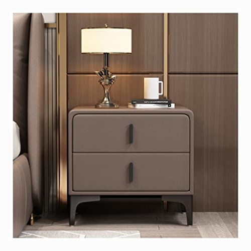 LYLXSF Bett Seitentisch einfache Moderne kleine Nachtschrank Holzlagerschrank Wohnzimmerstudienstudienschrank Nachtständer (F) von LYLXSF