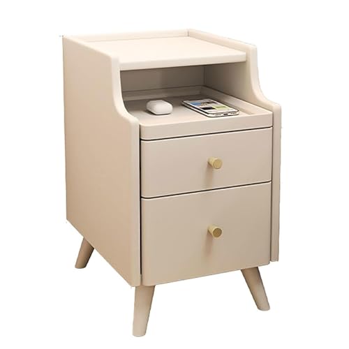 Nachttisch mit Schubladen Retro Schlafzimmer Nachttisch Mini Ultra-Narrow Locker Massivholz D Table Beizlader für kleine Räume Wohnzimmer Nachttryway House Home Office, B-30 * 40 * 50 cm Nachttisch mit Schubladen Retro Schlafzimmer Nachttisch Mini Ultra-Narrow Locker Massivholz D Table Beizlader für kleine Räume Wohnzimmer Nachttryway House Home Office, B-30 * 40 * 50 cm von LYLXSF