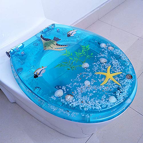 Softschließende Toilettensitz, Schnellveröffentlichung Toilettensitz Abdeckung Große Auswahl an farbenfrohen Toilettensitzbasis Basis-Ansatzstiftscharniere, J. von LYLXSF