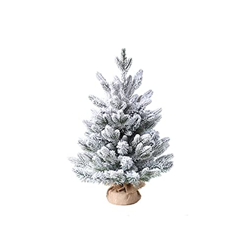 LYLY Künstlicher Mini-Weihnachtsbaum, künstlicher Tannenbaum für den Innenbereich, Tischdekoration, Weihnachtsdekoration, einfache Montage (Größe : 60 cm) von LYLY