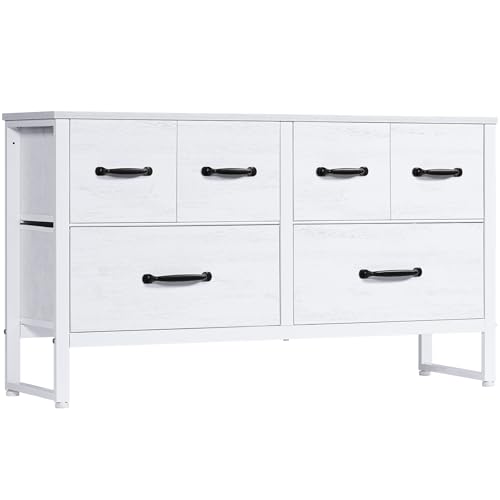 LYNCOHOME Kommode mit Schubladen aus Stoff, Sideboard TV Schrank mit 6 Stoffschubladen, Aufbewahrungsschrank Schubladenschrank Ordnungsmöbel für Schlafzimmer Küche Büro Flur LYNCOHOME Kommode mit Schubladen aus Stoff, Sideboard TV Schrank mit 6 Stoffschubladen, Aufbewahrungsschrank Schubladenschrank Ordnungsmöbel für Schlafzimmer Küche Büro Flur von LYNCOHOME