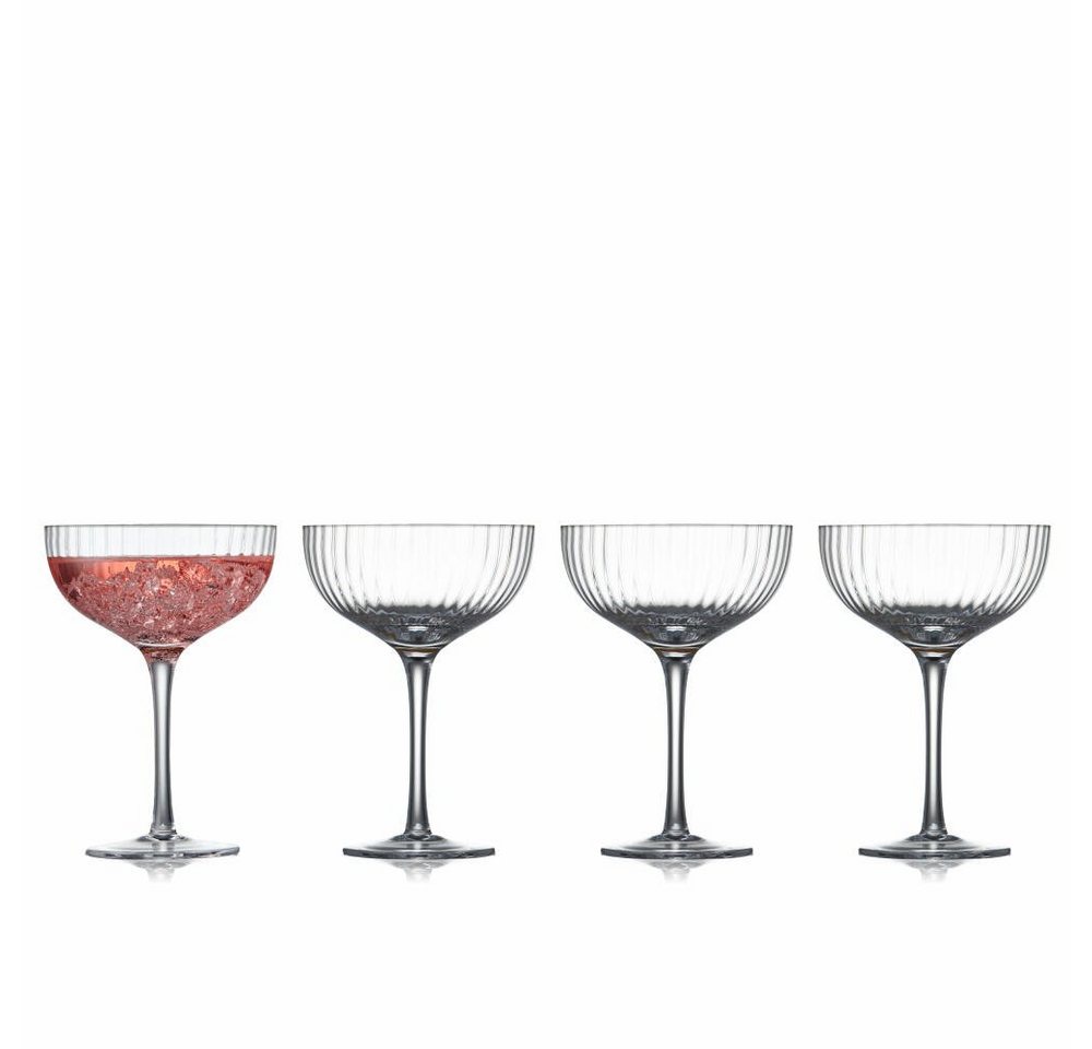 LYNGBY-GLAS Cocktailglas Palermo 4er Set, Glas von LYNGBY-GLAS
