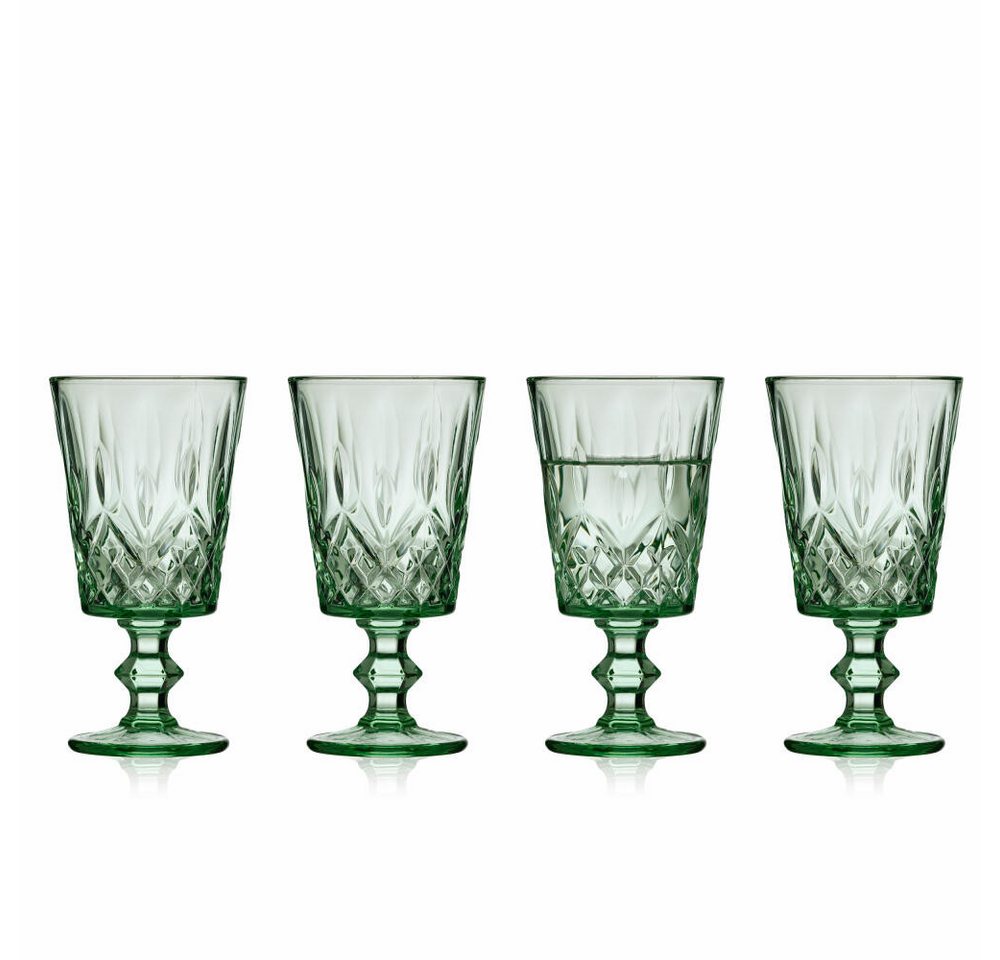 LYNGBY-GLAS Weinglas Sorrento 4er Set, Grün, 290 ml, Glas LYNGBY-GLAS Weinglas Sorrento 4er Set, Grün, 290 ml, Glas von LYNGBY-GLAS