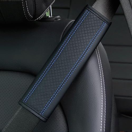 2 Stück Gurtpolster Auto für Renault Scenic Kadjar Clio Megane Fluence Laguna Koleos, Leder Sicherheitsgurt Polster Abnehmbar Sicherheitsgurtschutz Erhöht Fahrkomfortgefühl von LYNYQ