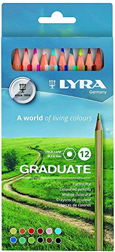 LYRA, Buntstifte, Mehrfarbig, 21 x 9.7 x 1 cm, 12 von LYRA