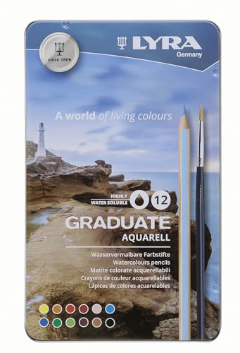 LYRA 2881120 Aquarellstifte, mehrfarbig, 18.5 x 1.4 x 11.5 cm LYRA 2881120 Aquarellstifte, mehrfarbig, 18.5 x 1.4 x 11.5 cm von LYRA