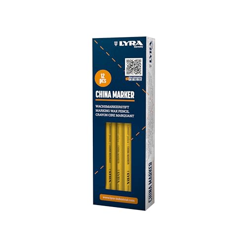 LYRA China Marker Gelb, Box mit 12 Stiften von LYRA