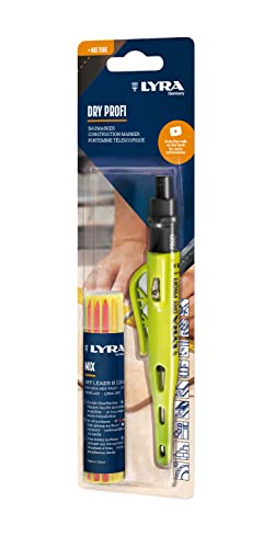 LYRA Dry Profi, Baumarker, rund, Kappe, Spitzer, Mine 2,8 x 2,8 x 100 mm, Blister, farbig sortiert, 2-teilig LYRA Dry Profi, Baumarker, rund, Kappe, Spitzer, Mine 2,8 x 2,8 x 100 mm, Blister, farbig sortiert, 2-teilig von LYRA
