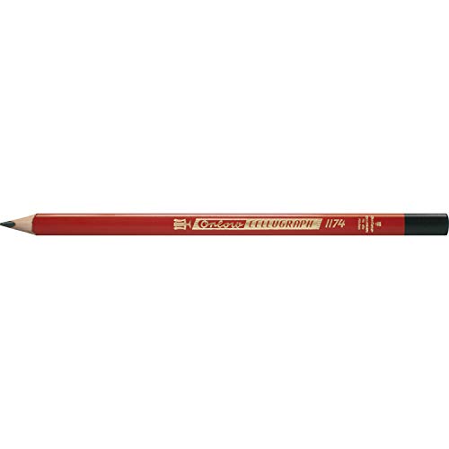 Lyra Cellugraph Bleistift, für Glatte Oberflächen, Glasschreiber für Keramik, Fliesen, Kunststoff – 1940104 , 1 Stück von LYRA