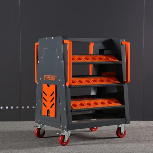 LYREIGN CNC Tool Cart, CNC Tool Transfer Cart, Square Type Trolley, CNC Tool Holder Rack CNC Tool Holders cart,CNC Tool Holder cart LYREIGN CNC Tool Cart, CNC Tool Transfer Cart, Square Type Trolley, CNC Tool Holder Rack CNC Tool Holders cart,CNC Tool Holder cart von LYREIGN