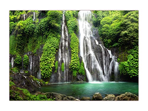 XXL Poster 100 x 70cm (F-234) Wasserfall im tropischen Regenwald (Lieferung gerollt!) von LYSCO