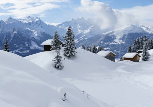 LYSCO XXL Poster 100 x 70cm (SF207) Winter Bergwelt (Lieferung gerollt!) von LYSCO