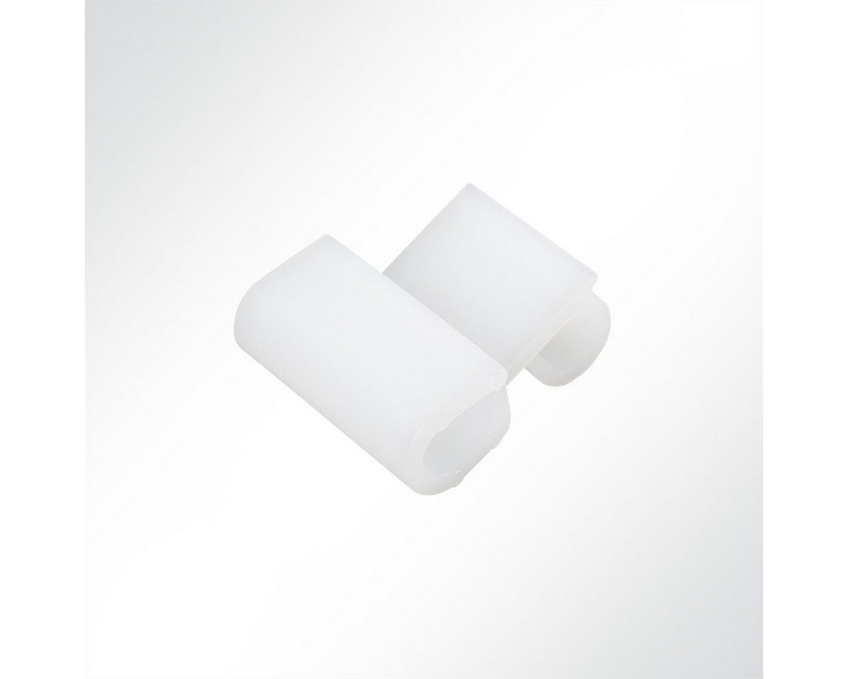 LYSEL® Halter Doppelhaken asymmetrisch für Seil Ø 6-10mm, (10-St) von LYSEL®