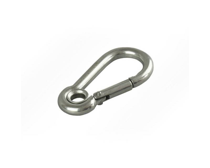 LYSEL® Halter Karabinerhaken mit Ring, (10-St) von LYSEL®