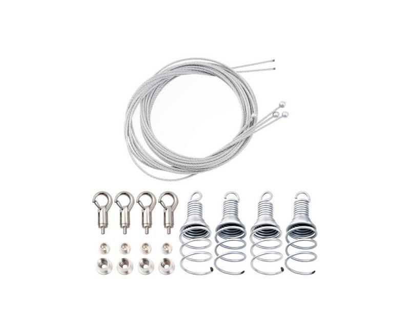LYSEL® Dämmplatte Abhängeset mit Drahtspirale für Akustikelement aus Schaumstoff, (1-St) von LYSEL®
