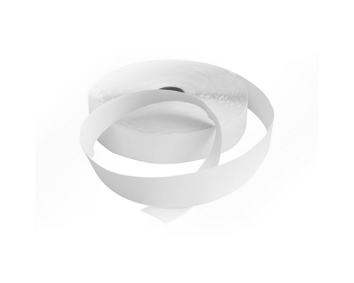 LYSEL® Klettband Klettband Hakenband selbstklebend Hotmelt Universalkleber weiß Breite, (13-St) von LYSEL®