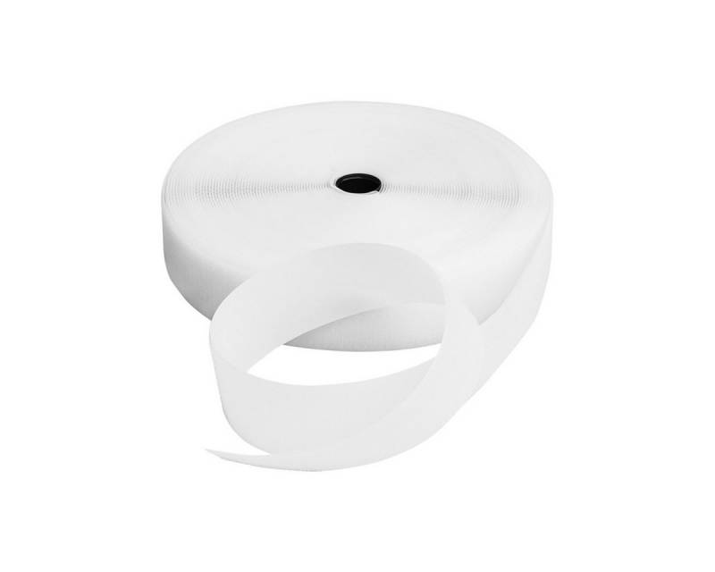 LYSEL® Klettband Klettband zum Nähen weiß Hakenband Breite 20mm VE 12 Meter, (12-St), 12000 x 20 mm [L x B] von LYSEL®