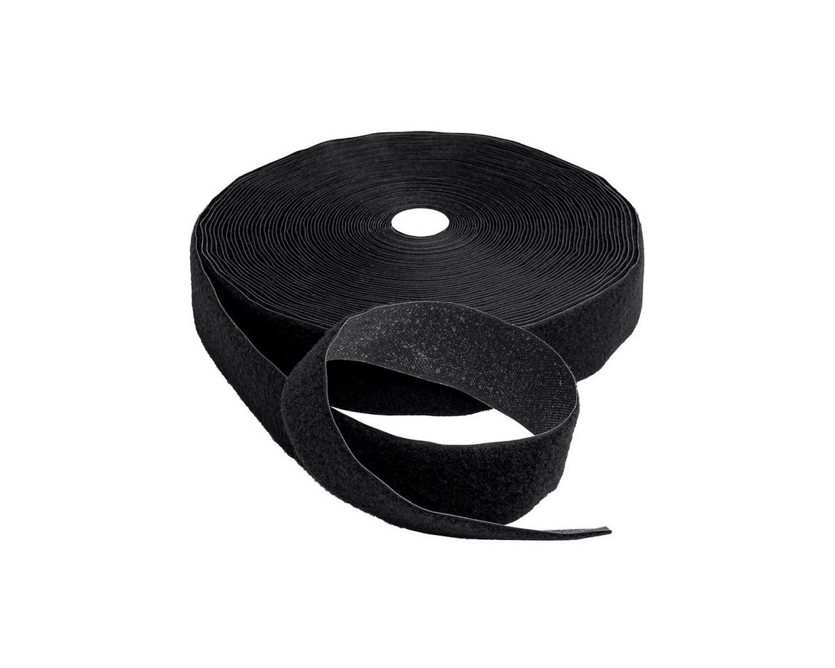 LYSEL® Klettband Klettband zum Schweißen HF schwarz Flauschband Breite 30mm VE 7 Meter, (7-St), 7000 x 30 mm [L x B] von LYSEL®