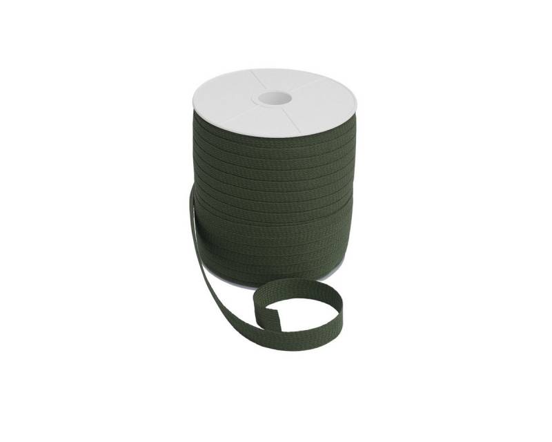 LYSEL® Naht-/Verstärkungsband Acryl Einfassband olivgrün, (13-St), 13000 x 25 mm [L x B] von LYSEL®