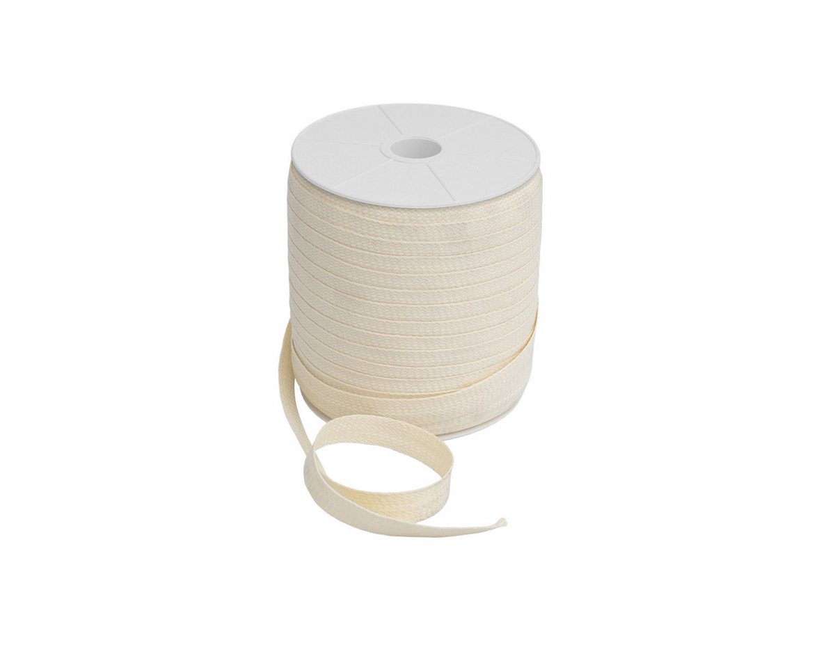 LYSEL® Naht-/Verstärkungsband Acryl Einfassband vanille, (16-St), 16000 x 25 mm [L x B] von LYSEL®