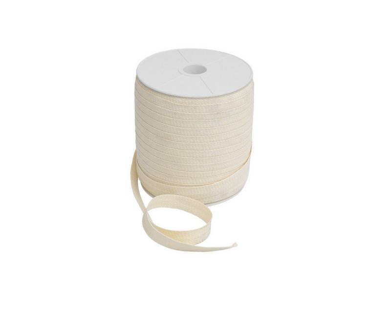 LYSEL® Naht-/Verstärkungsband Acryl Einfassband vanille, (16-St), 16000 x 25 mm [L x B] von LYSEL®