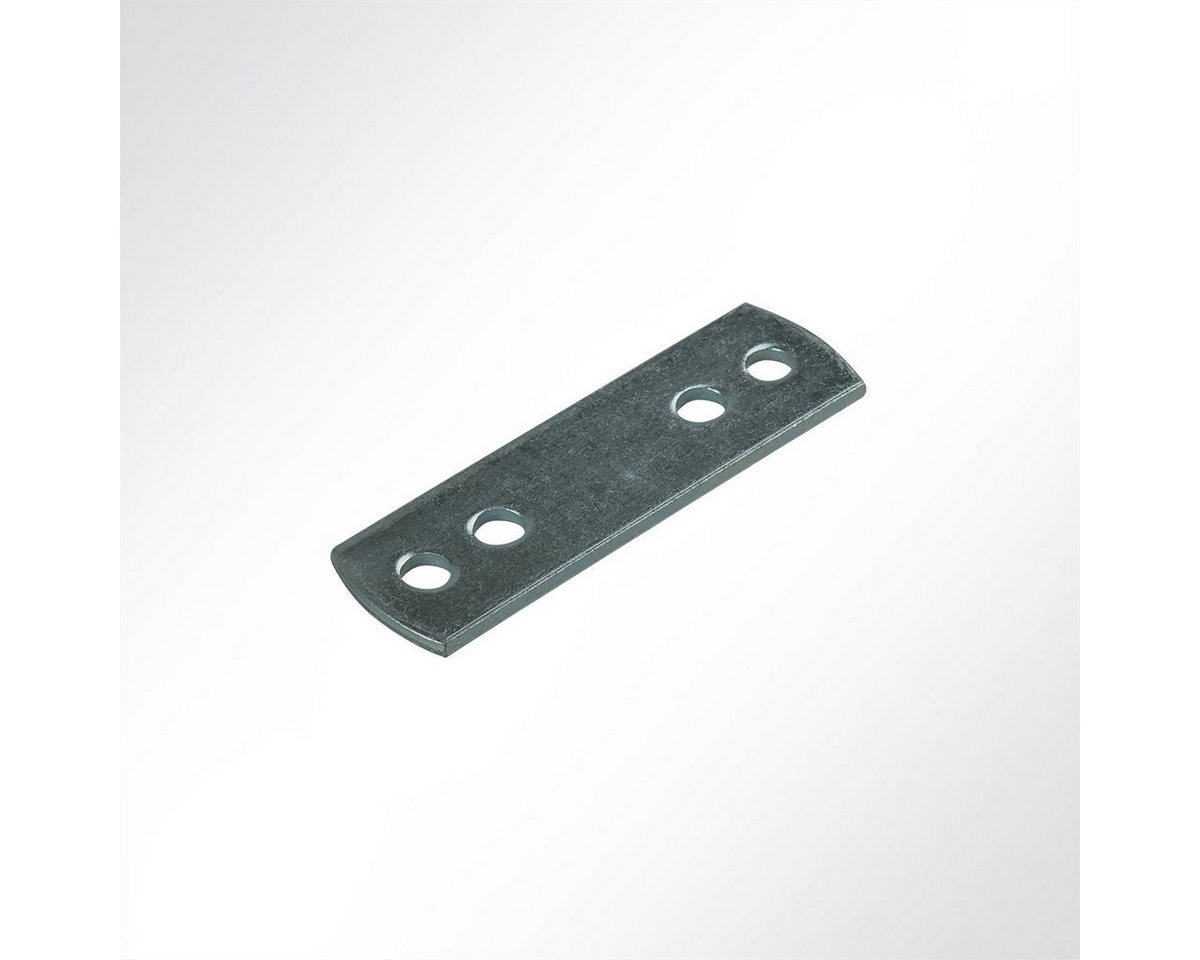 LYSEL® Türriegel Gegenplatte für Riemen- und Bügelkrampe, verzinkt, (10-tlg) von LYSEL®