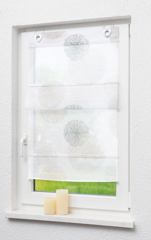 LYSEL® Raffrollo Chip, HxB 130x45cm von LYSEL®