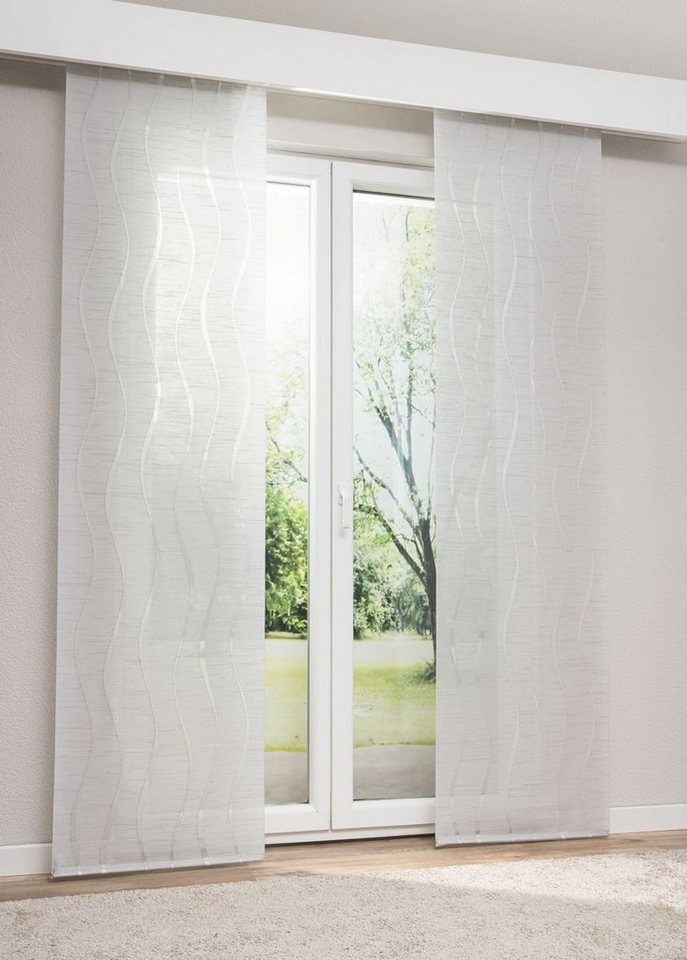 Schiebegardine Ambilobe, LYSEL®, (1 St), halbtransparent, HxB 245x60cm von LYSEL®