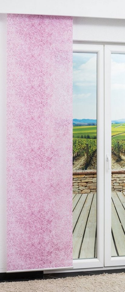 LYSEL® Schiebegardine Strukturia (1 St), blickdicht, HxB 245x60cm von LYSEL®