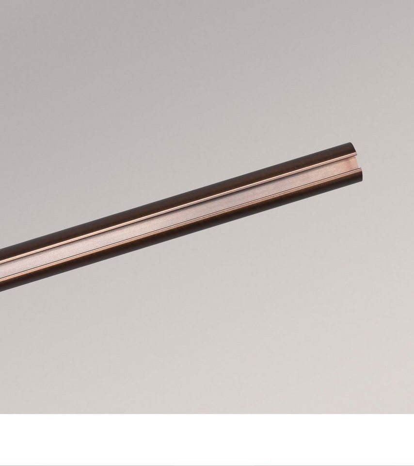 Sichtschutzbefestigung Gardinenstange Opal Innenlauf dopp. 20mm, LYSEL®, (1-tlg), L 160cm von LYSEL®