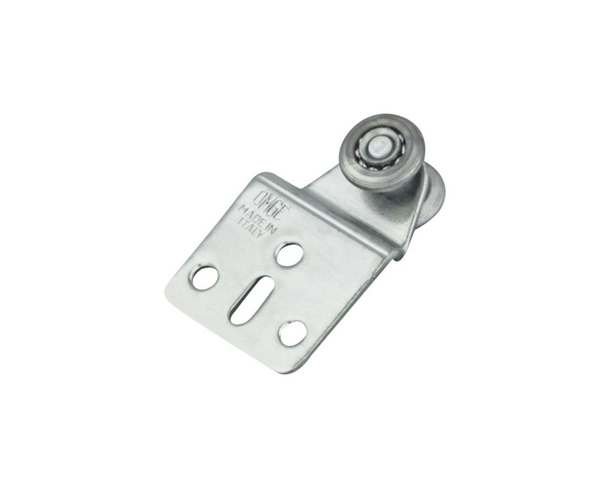 LYSEL® U-Laufschiene Doppelrolle verzinkt für Schiene 25x19mm mit gekröpftem Befestigungsbü, (10-tlg) von LYSEL®