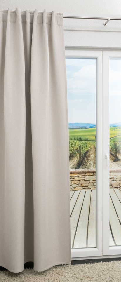 LYSEL® Verdunkelungsvorhang Diamond (1 St), abdunkelnd, HxB 245x135cm von LYSEL®