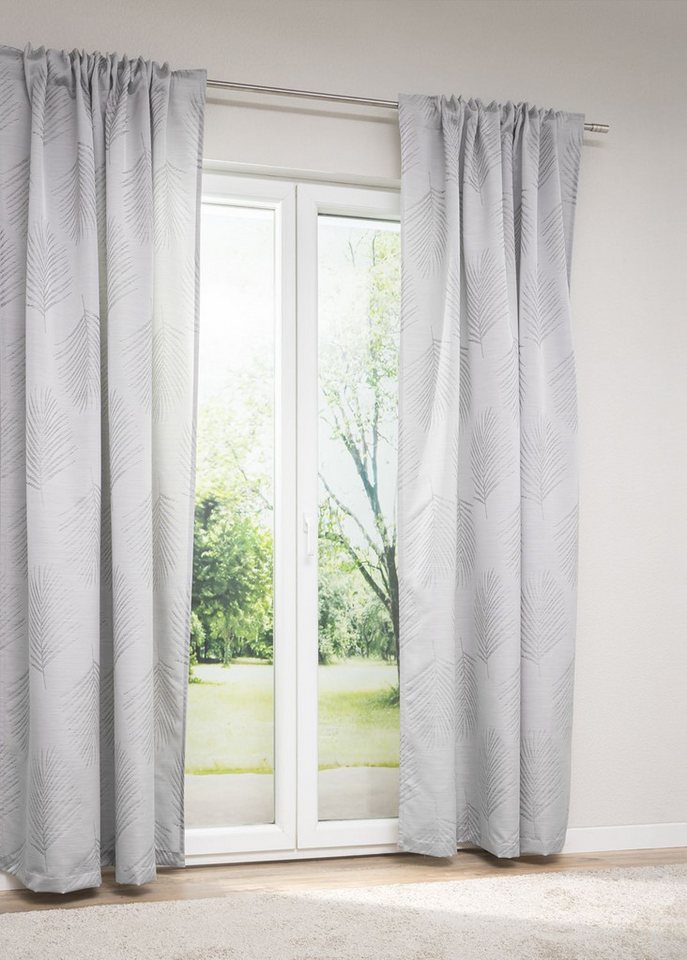 LYSEL® Vorhang Zugbandschal Ejeda, (1 St), blickdicht, HxB 245x146cm von LYSEL®