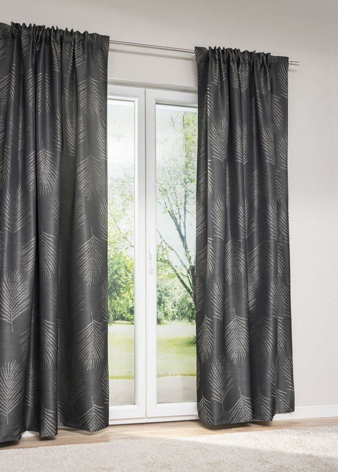 LYSEL® Vorhang Zugbandschal Ejeda, (1 St), blickdicht, HxB 245x146cm von LYSEL®